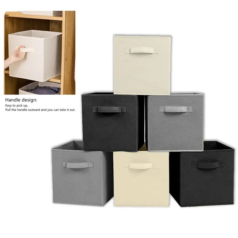 Kids Toys Drawers - Boîte de rangement pliable en tissu