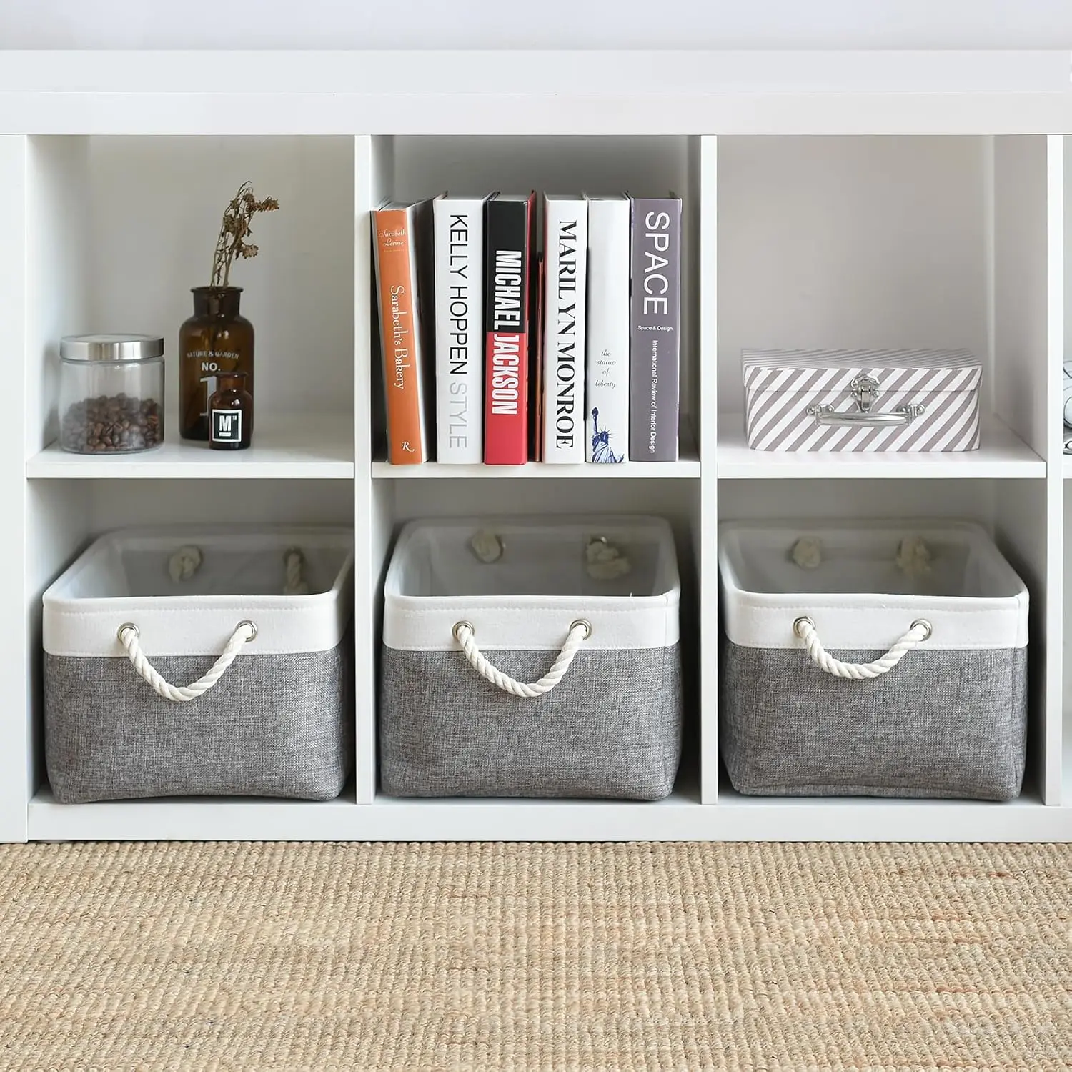 Kids Toys Clearance - Panier de rangement pliable en lin