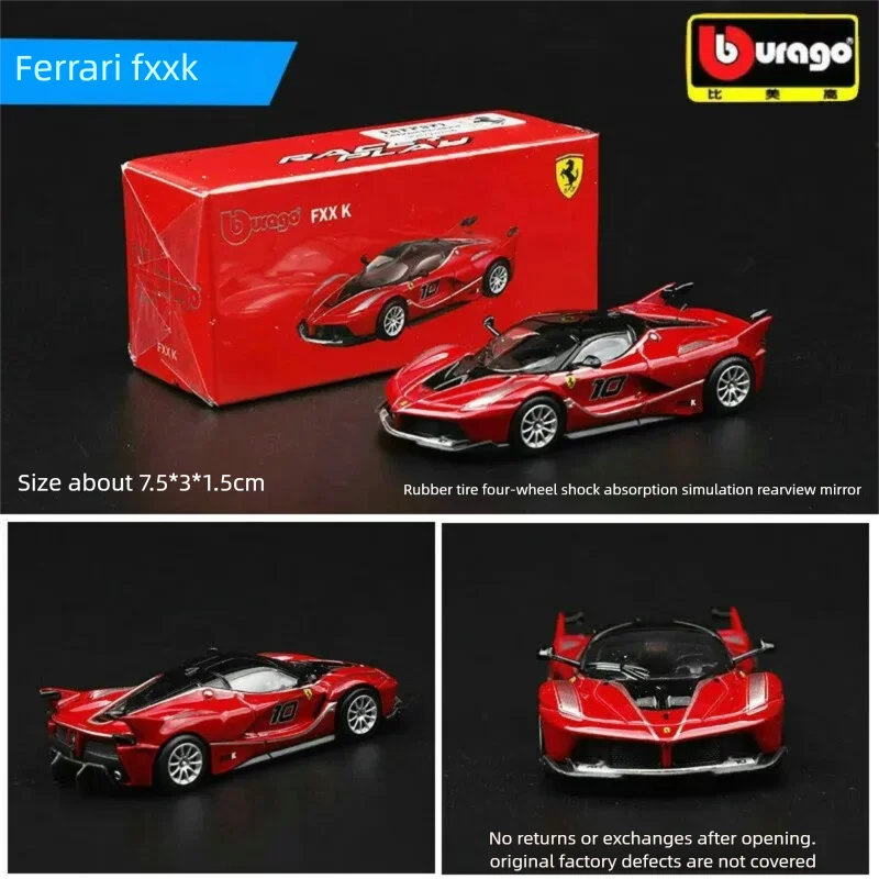 Kids Toys Young - Modèle de voiture miniature Bburago 1:64,