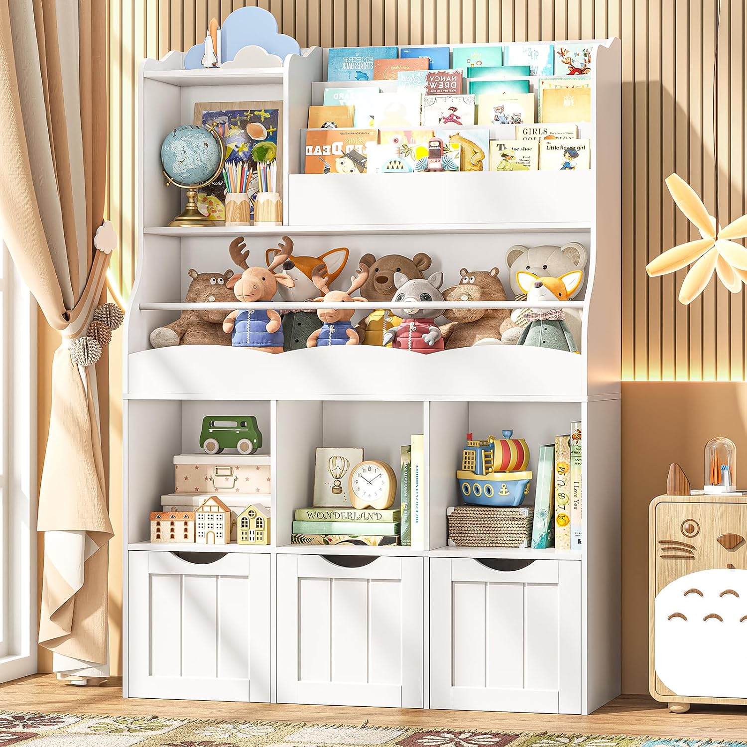 Kids Toys Drawers - Étagère à livres pour enfants de