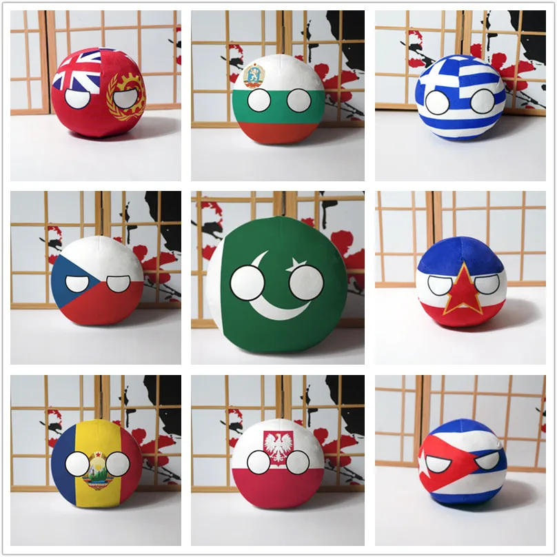 Kids Toys Pakistan - Jouet en peluche Polandball pour cadeau,