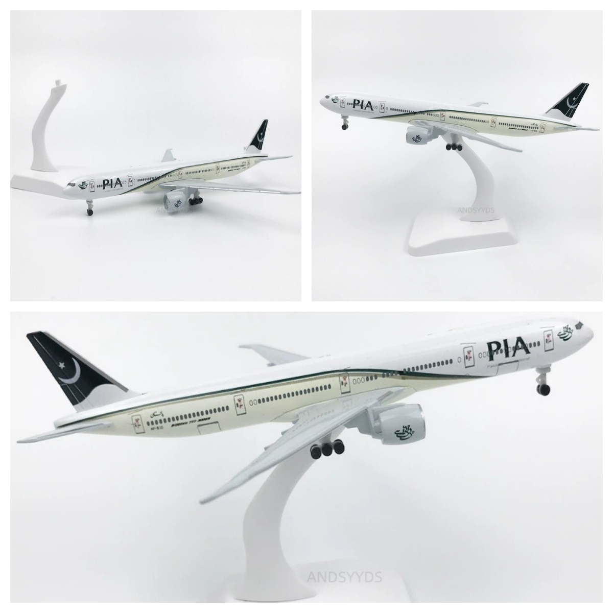 Kids Toys Pakistan - Avion à échelle de 20cm B777,