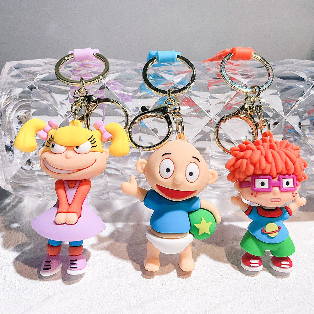 Kids Toys Paris - Porte-clés en silicone mignon de personnage