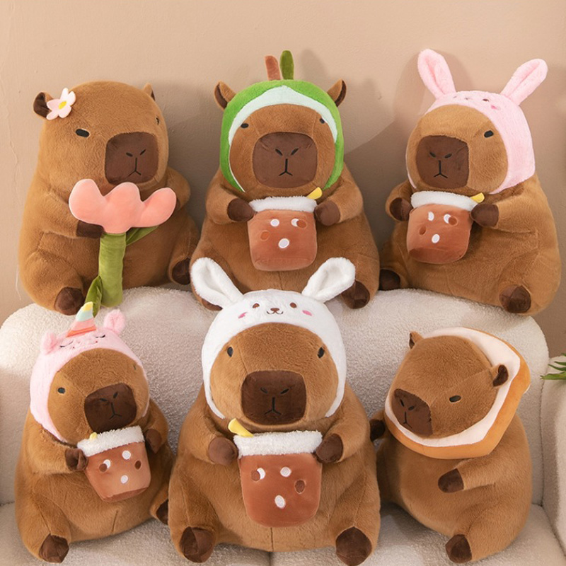 Unicorn Stuffed Toy - 30CM Capybaras animaux en peluche poupée