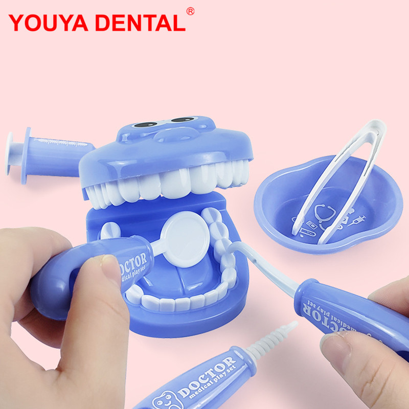 Kids Toys Doctor Set - 9 pièces Kit dentaire jouet jouets