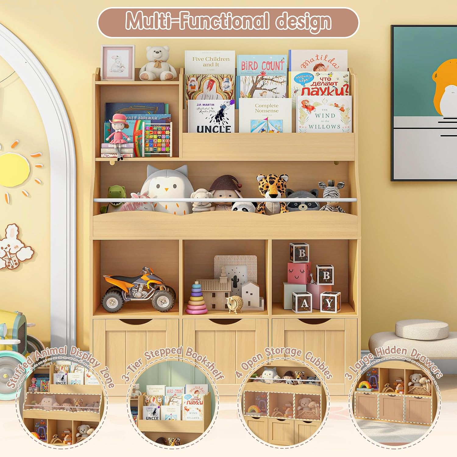 Étagère à livres pour enfants  - Kids Toys Drawers avis et prix