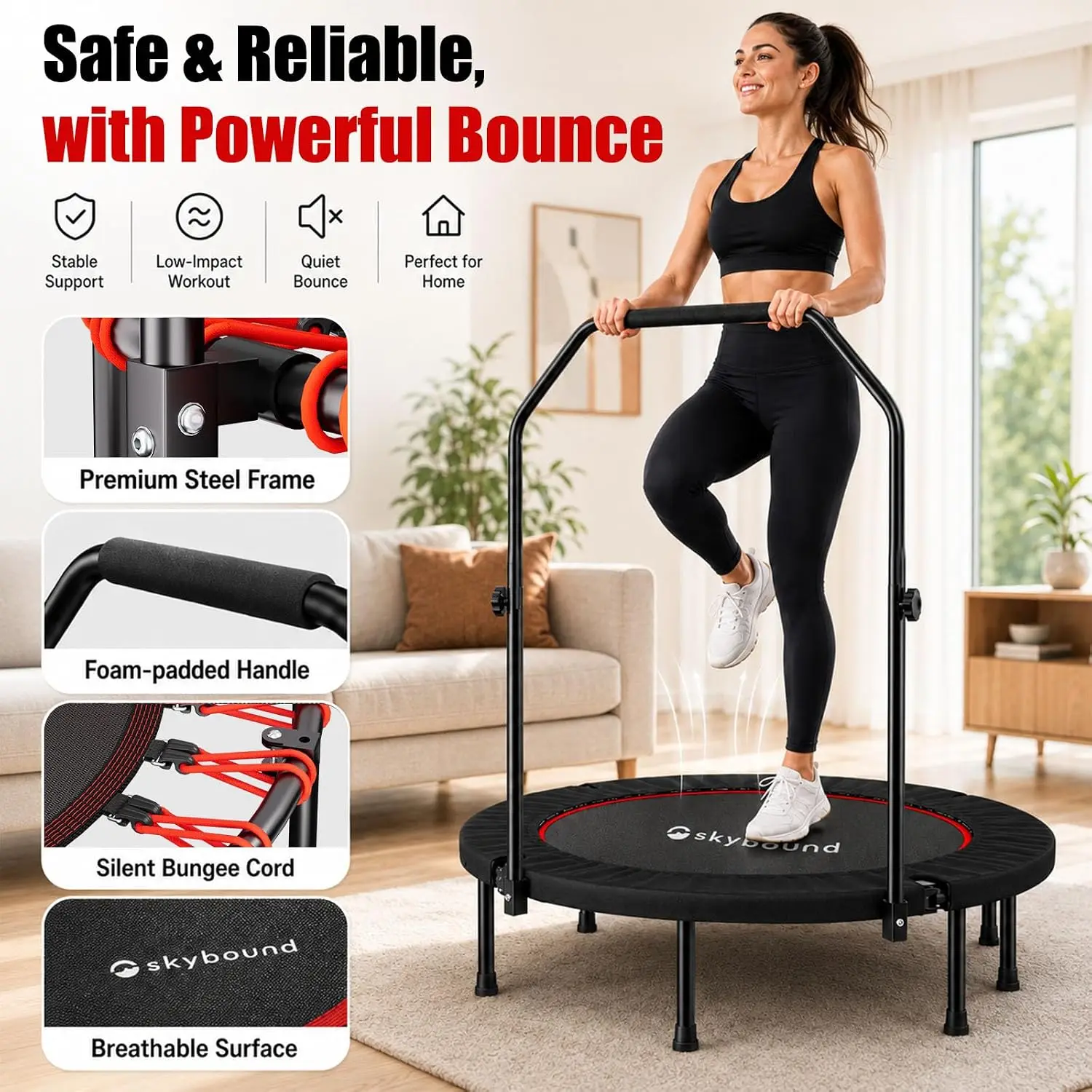 Trampoline de rebond pour adul - Trampoline Mini Indoor avis et prix
