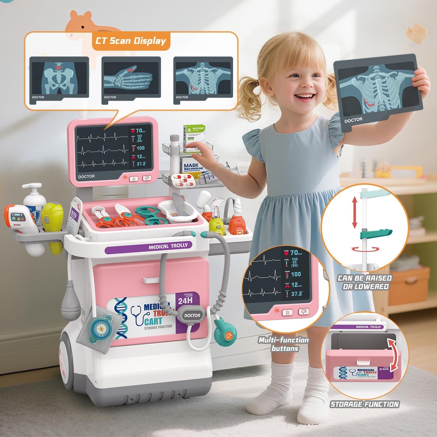 Ensemble de jeu de docteur de  - Kids Toys Doctor Set avis et prix