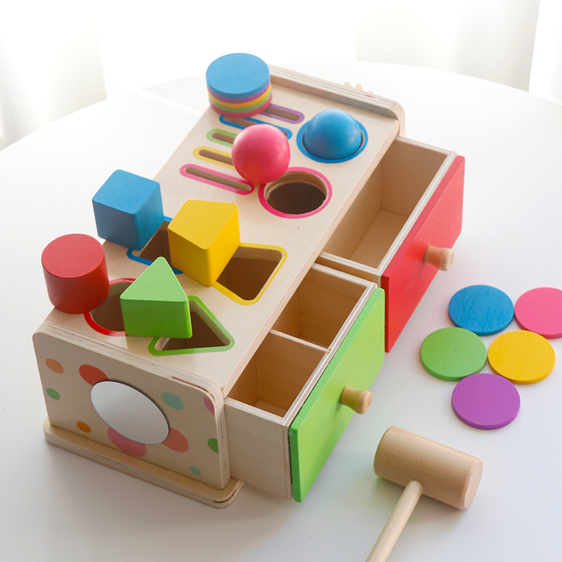 Jouet Montessori en bois à emp - Kids Toys Drawers avis et prix