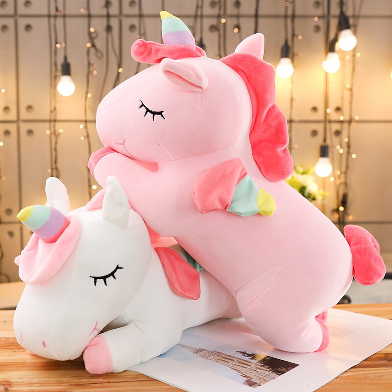 Kawaii Cheval En Peluche 25/50 - Unicorn Stuffed Toy avis et prix