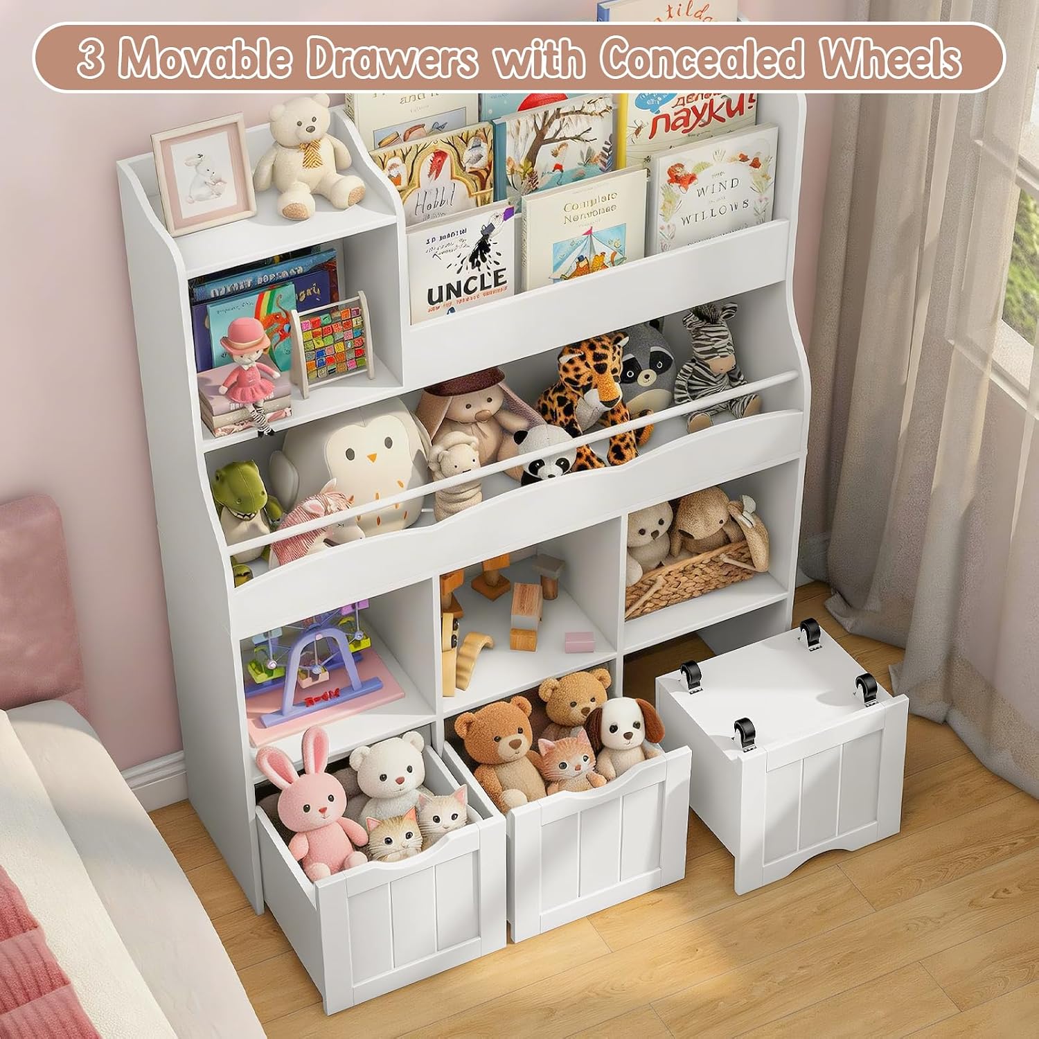 Étagère à livres pour enfants  - Kids Toys Drawers avis et prix