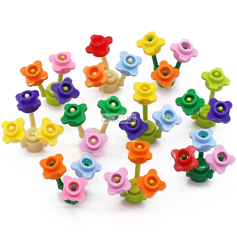 Marumine 200PCS MOC 1x1 Fleurs - Kids Toys Brands avis et prix