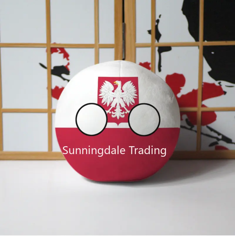 Jouet en peluche Polandball po - Kids Toys Pakistan avis et prix