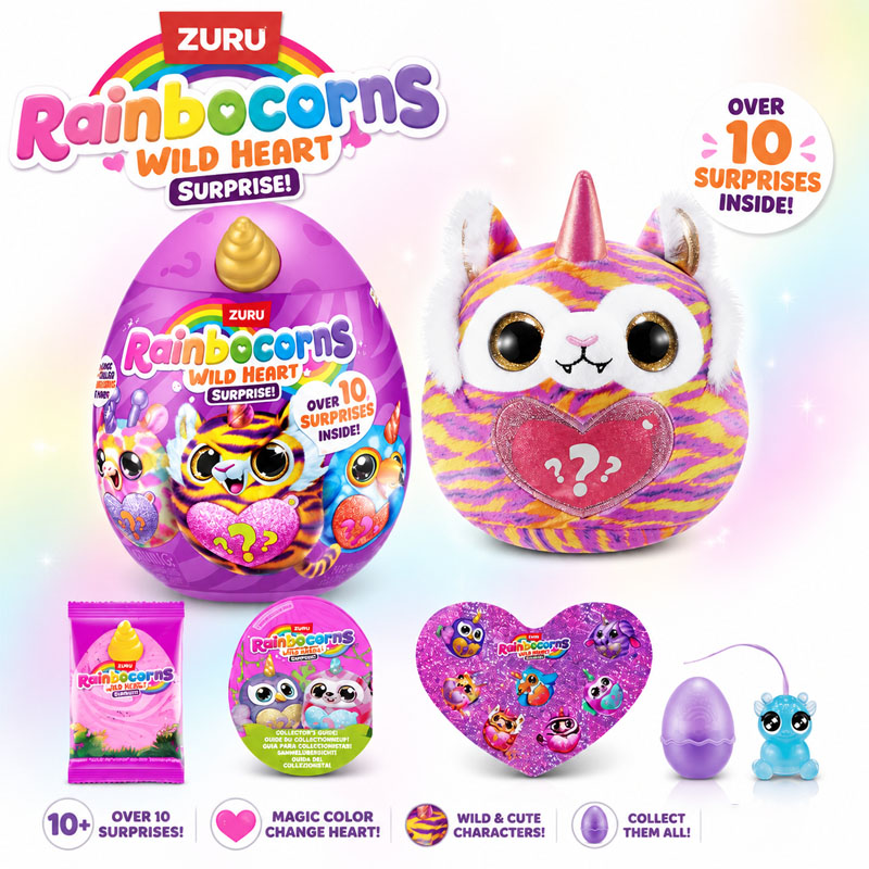 ZURU Rainocorns Wild Heart Sur - Unicorn Stuffed Toy avis et prix