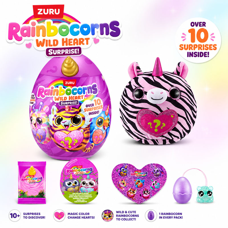 ZURU Rainocorns Wild Heart Sur - Unicorn Stuffed Toy avis et prix