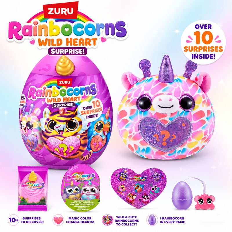 ZURU Rainocorns Wild Heart Sur - Unicorn Stuffed Toy avis et prix