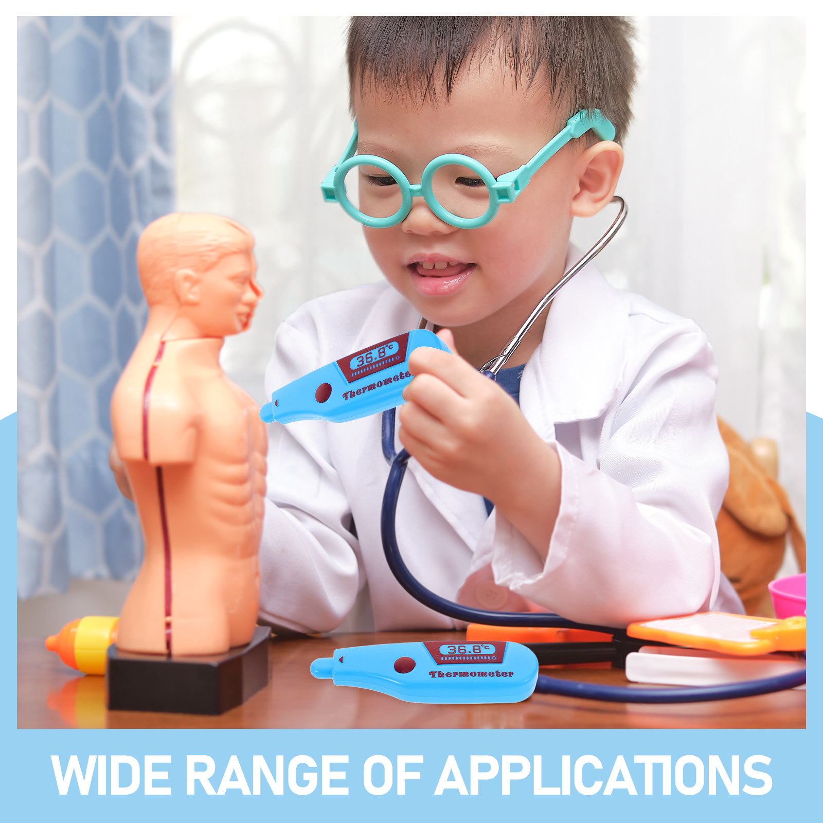 10 pièces de thermomètres de m - Kids Toys Doctor Set avis et prix